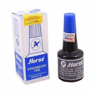 ENCRE POUR TAMPON BLEU