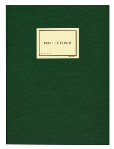 REGISTRE COURRIER DEPART